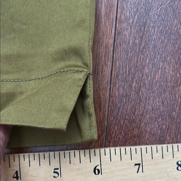 Massimo Dutti Women’s Mustard Green-ish Gold, Retro 60s Look, Size 2 - Picture 14 of 14